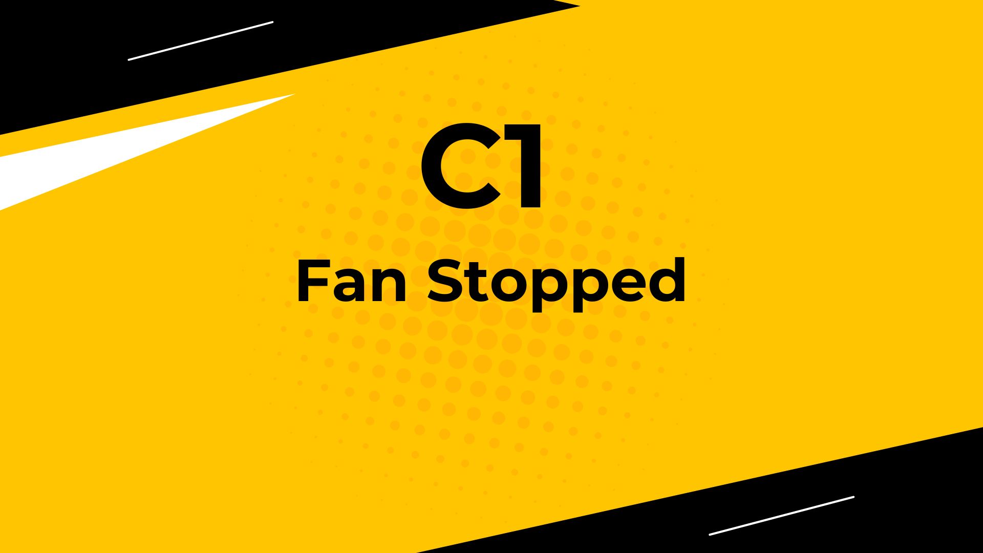 Fan Stopped