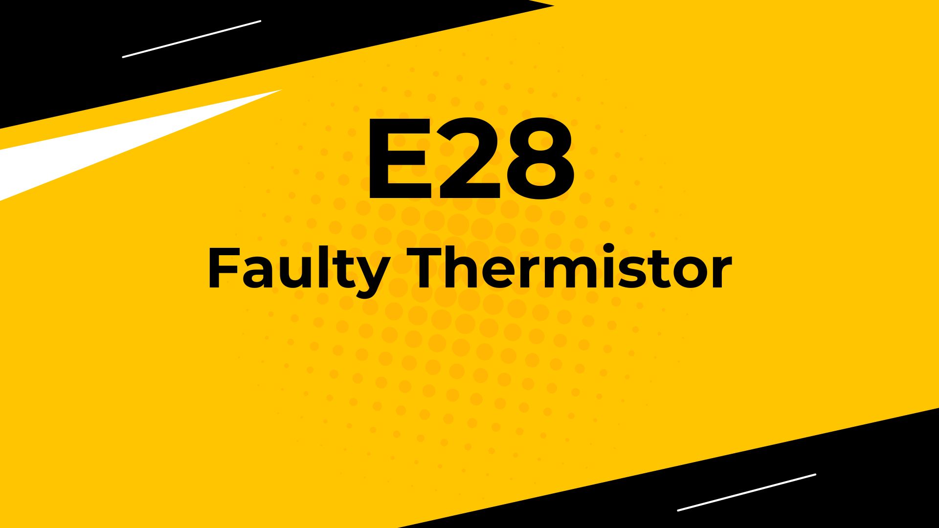 Faulty Thermistor