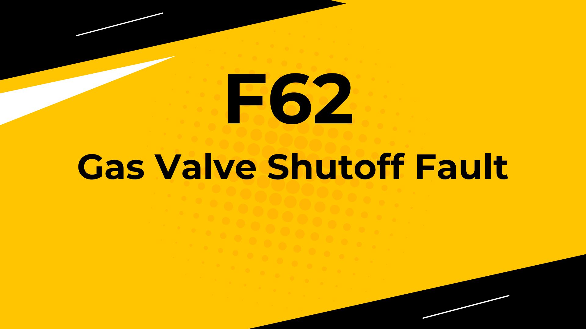 Gas Valve Shutoff Fault