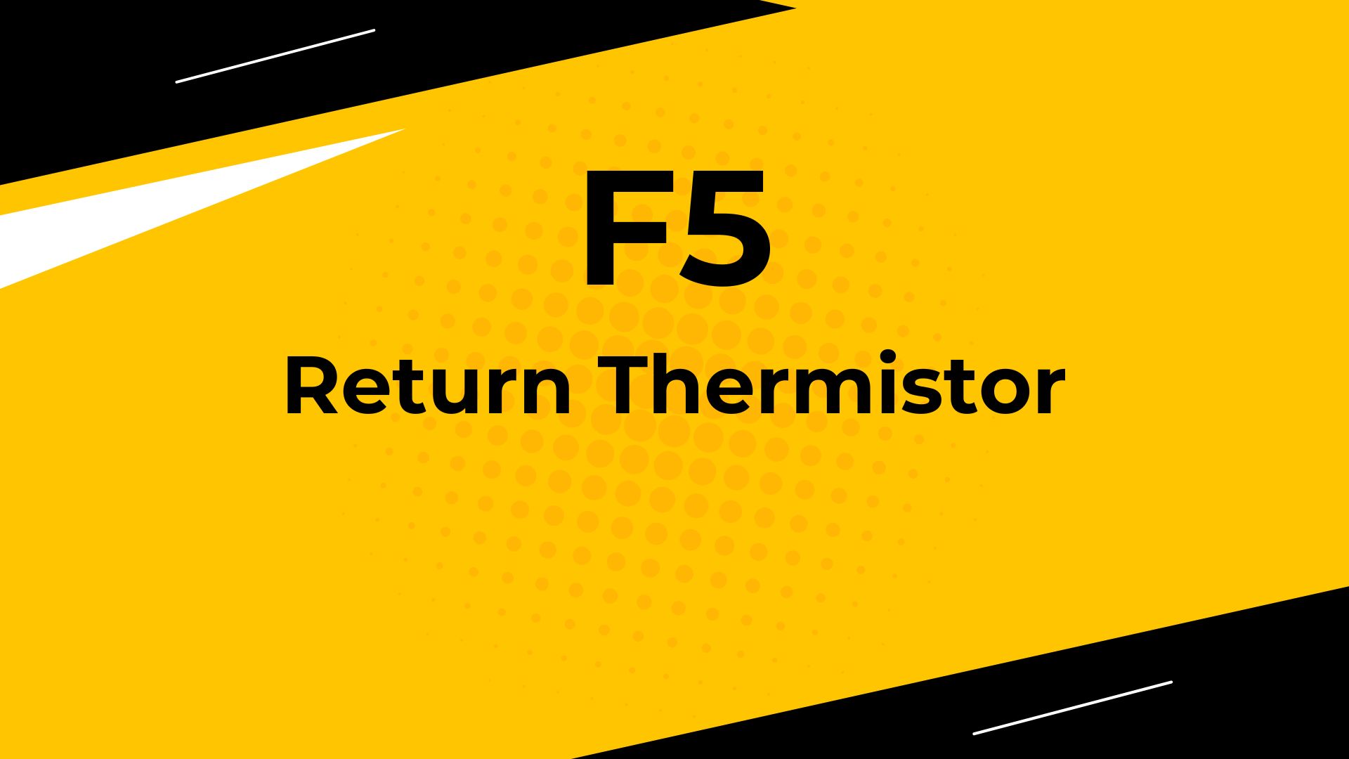 Return Thermistor