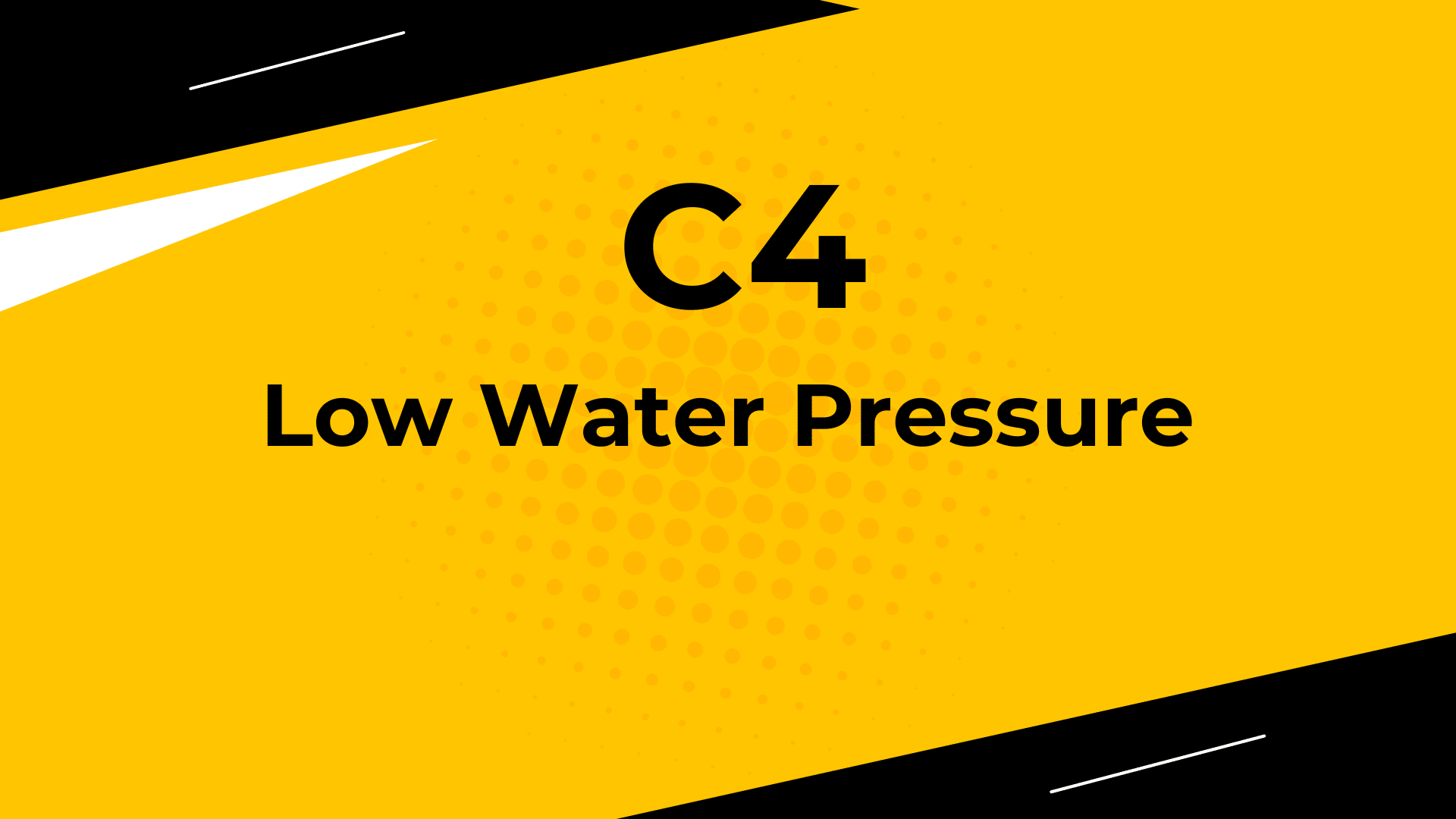 Fan or Flue Fault-C4