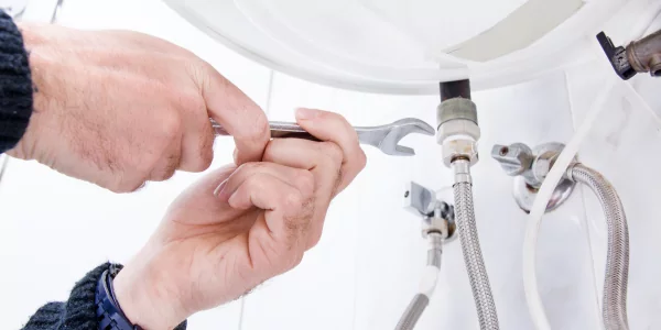 spanner fixing plumbing appliance