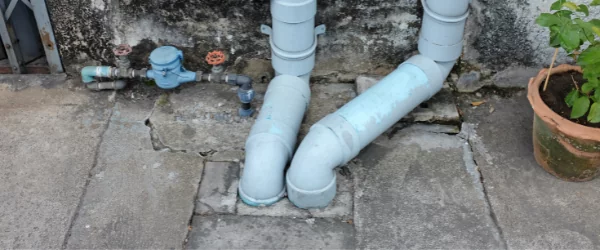 drainage services - outdoor pipes